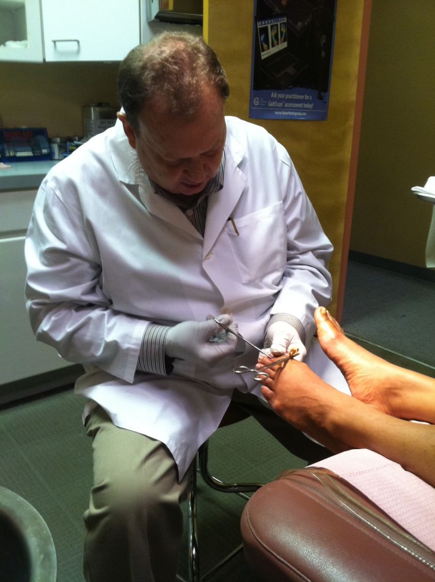 Dr Melnick Foot Examination Denver CO
